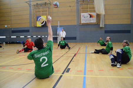 Archiv: Roy Fritsche während der DM Sitzball 2019 in Leipzig