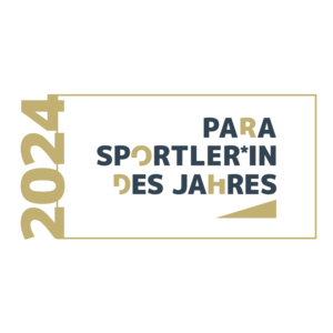 Logo mit Text: Sportler*in des Jahres