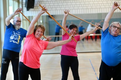 Sie sehen ein Beispielbild für den Rehasport 