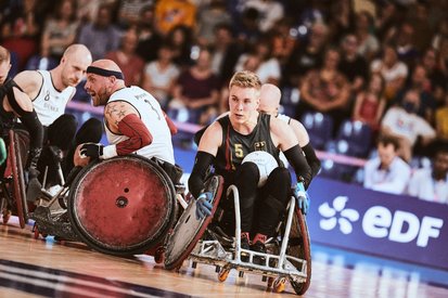 Josco Wilke bei den Paralympics Paris 2024 - Bildquelle: Florian Schwarzbach / DBS: info@bb-photos.de