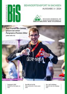 Titelbild der BiS 3 2024 mit Max Gelhaar als Silbermedaillengewinner bei den Paralympics